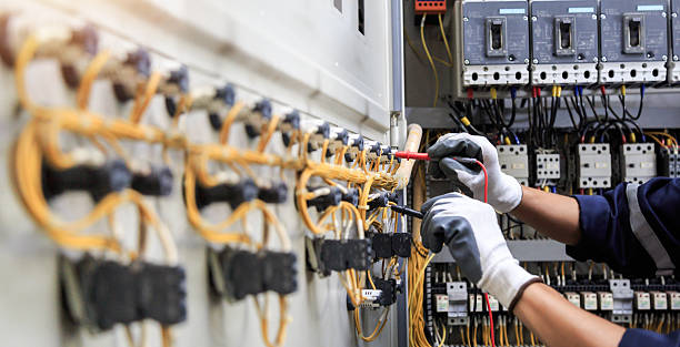 Professional Electrician technician working in Tyler Run, PA